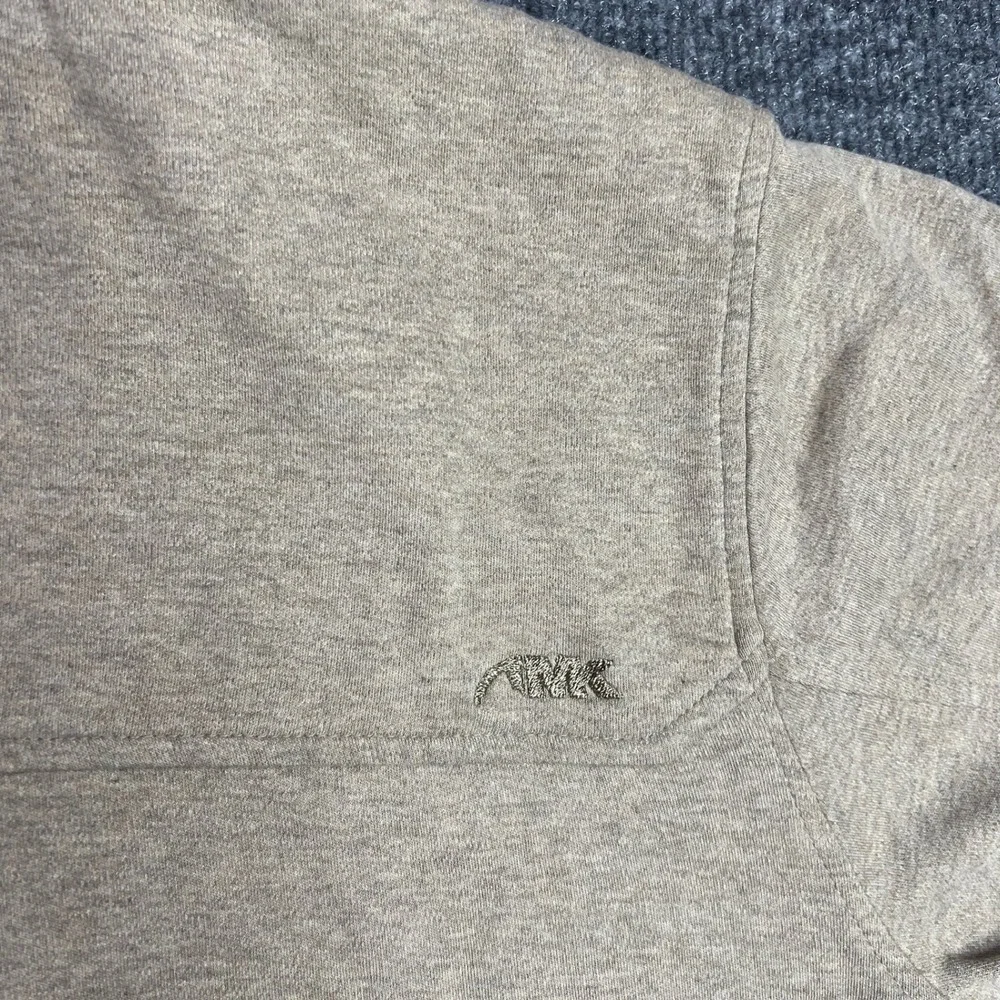 Mountain Khakis Men's Medium‎ Tan Heathered Cotton Quarter Zip Pullover Sweater